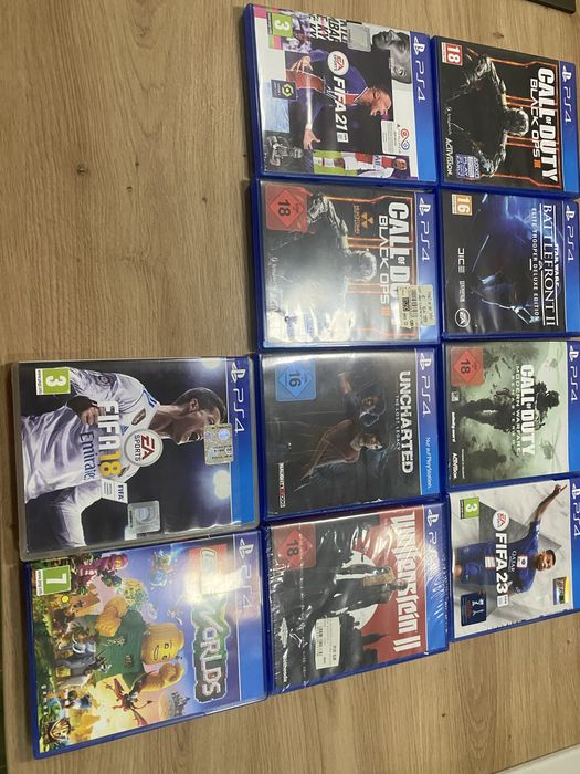 Vand jocuri PS4 sport, creativitate si shooting