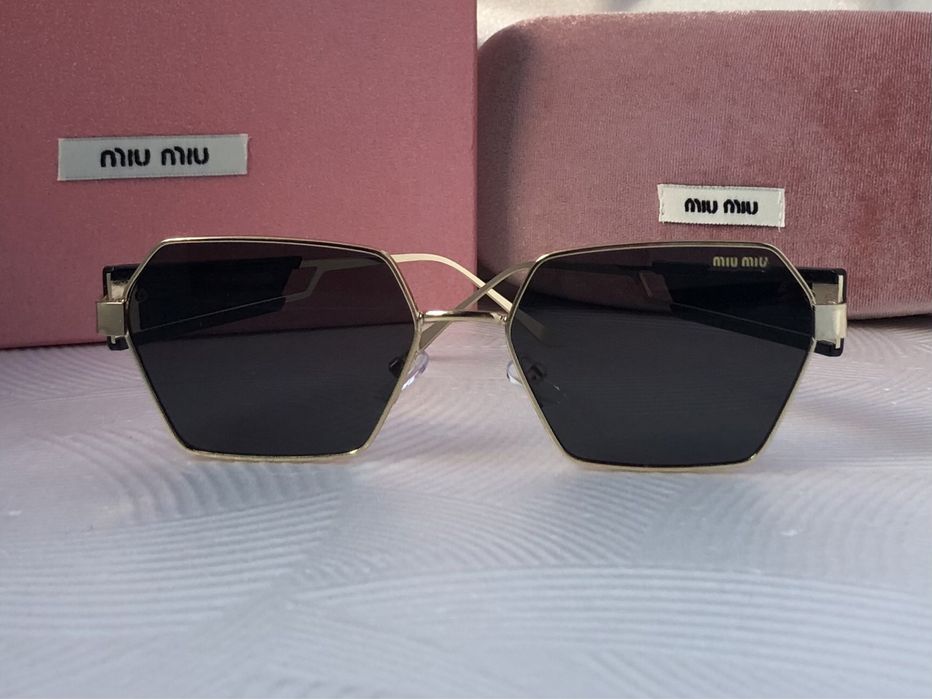 Дамски слънчеви очила шестоъгълни многоъгълни