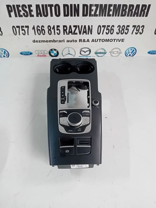 Consola Centrala Completa Comenzi Joystick Navi Audi A3 8V An 2013-2020 Volan Stanga