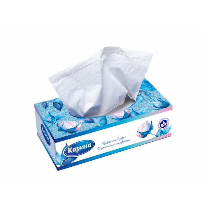 Салфетки коробочные ОПТОМ Карина&Papirone