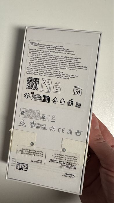 Нов телефон Honor X6b+ подарьк слушалки