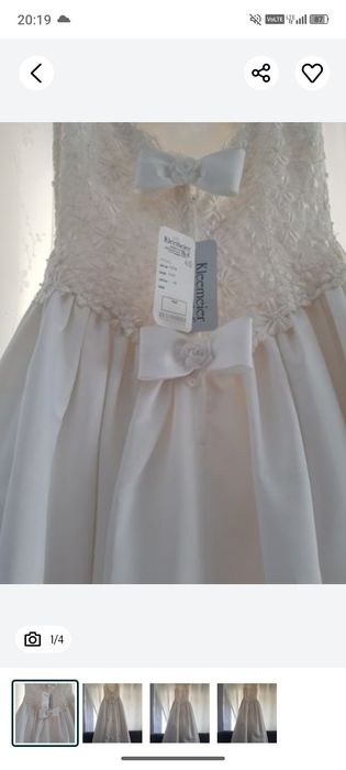 Vând rochie de mireasa,mărimea 40