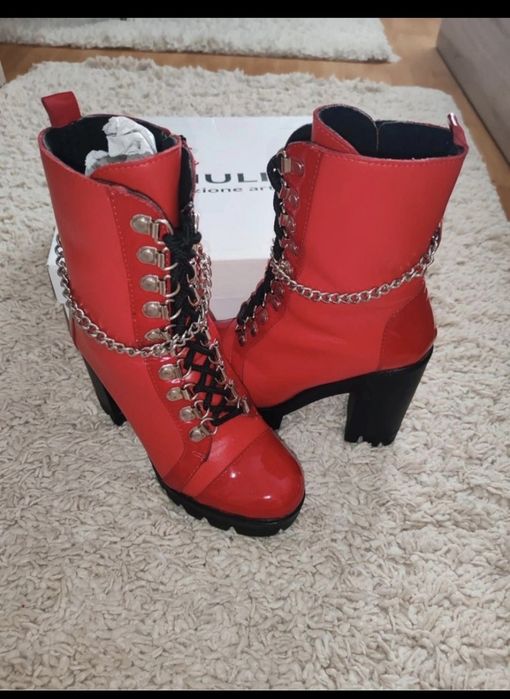 Botine piele naturala Giulio