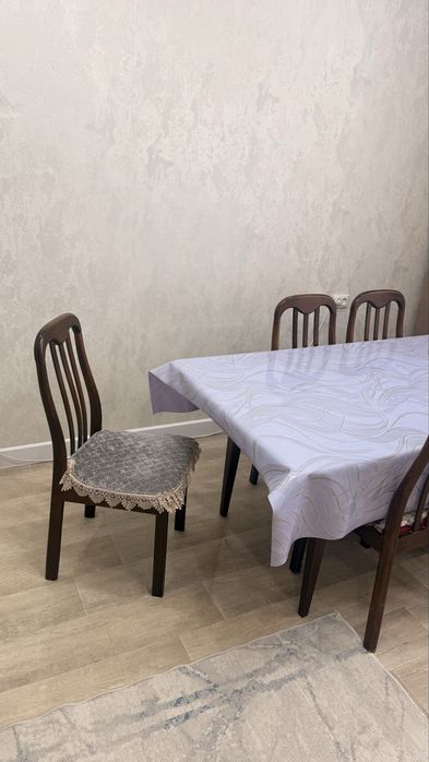 Стол. Комплект 6 стульчик Малайзия