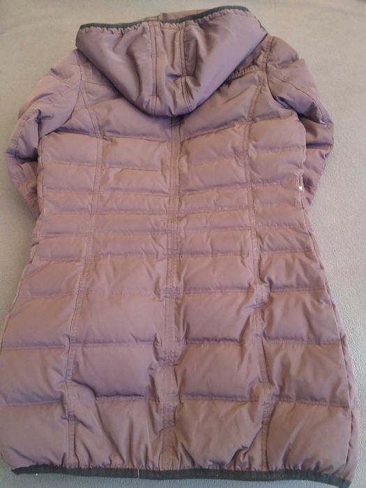 Елегантно,топло пухено почти ново дамско яке