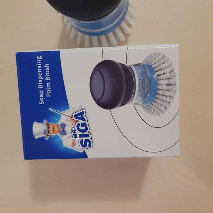 perie vase cu rezervor detergent Mr.Siga