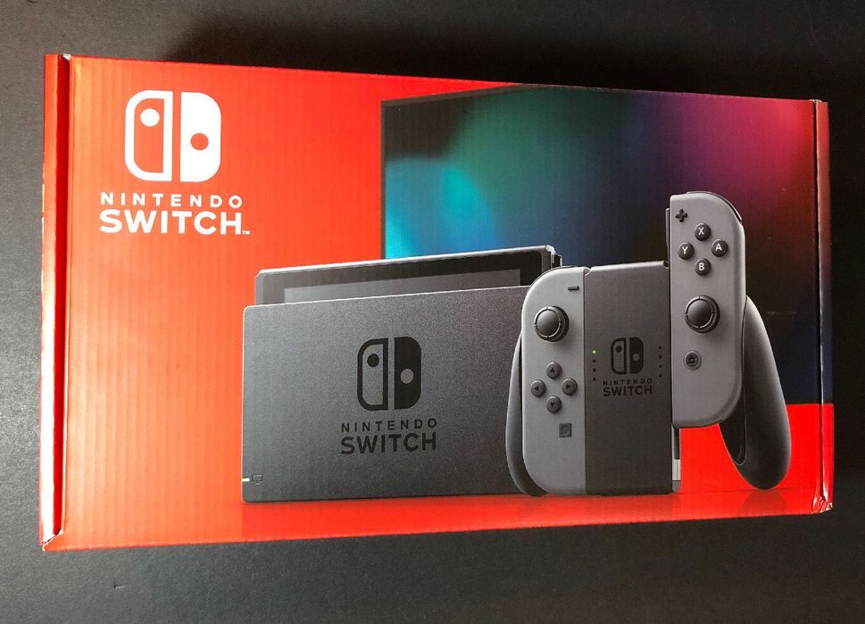 Nintendo Switch full box + husa cadou