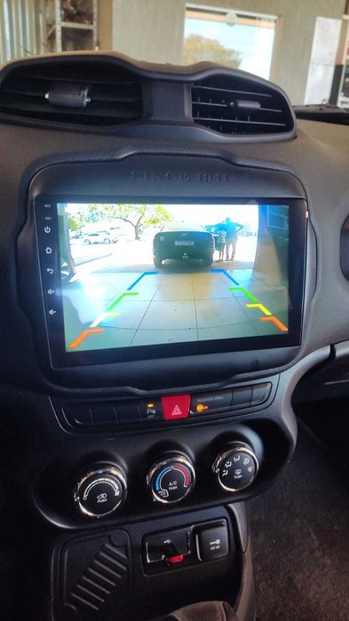 Navigatie Android Jeep Renegate Waze YouTube GPS USB casetofon