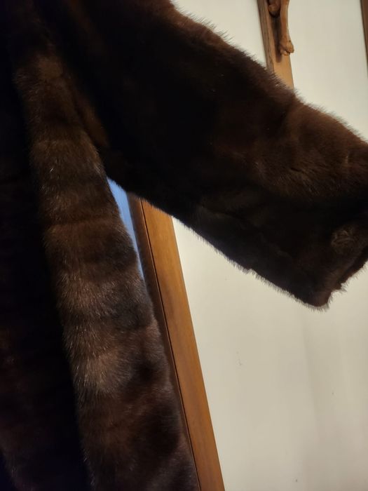 Haină blana naturala noua