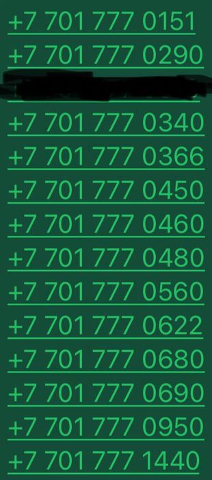 Продам VIP номера