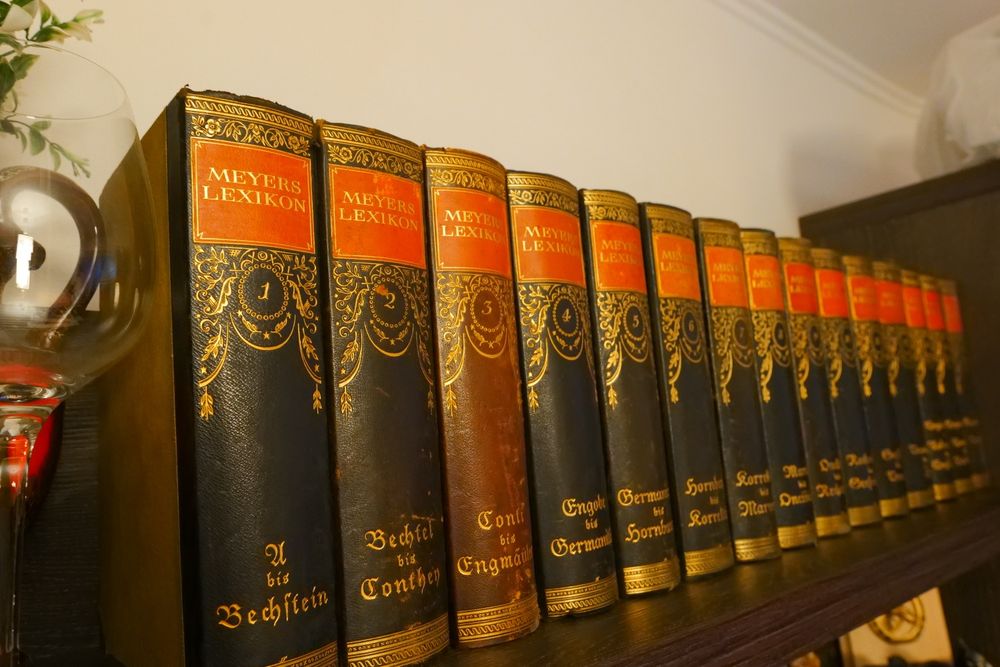 Meyers Lexikon - Ediția a 7-a (1924–1933) - Colecție Completă 15 Volum