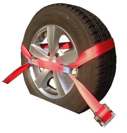 Chinga ancorare cu inel prindere peste roata