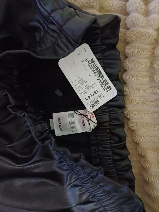 Новые брюки из экокожи