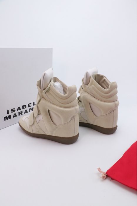 Isabel Marant Bekett-piele naturala, premium pe comanda