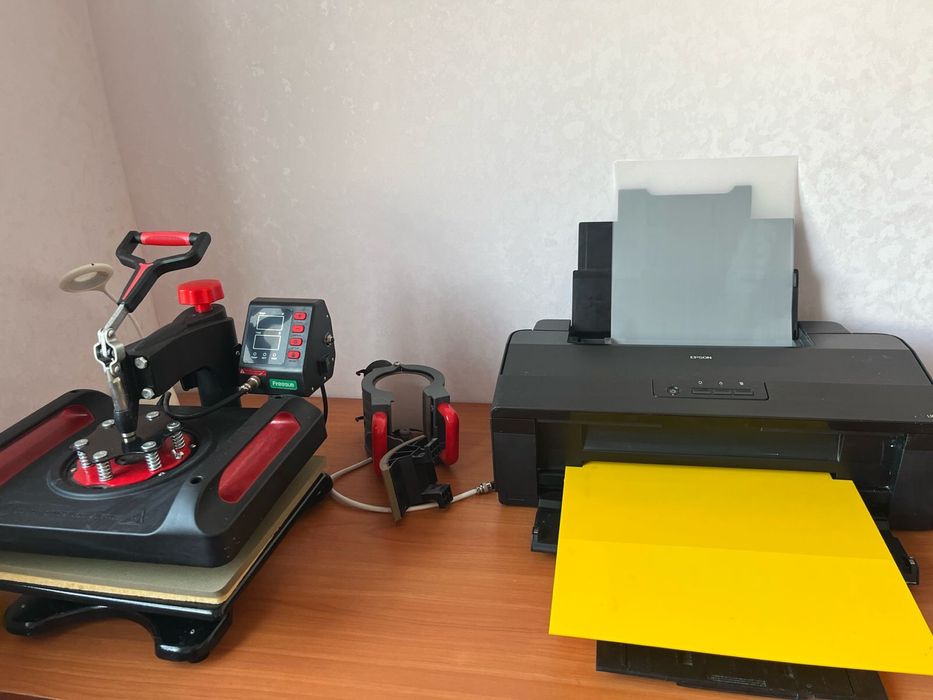 Продам DTF принтер и термопресс