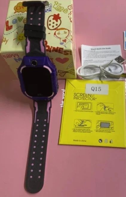 Детски смарт часовник с GPS и SOS бутон – разговори, камера и фенерче, пълна сигурност за твоето дете