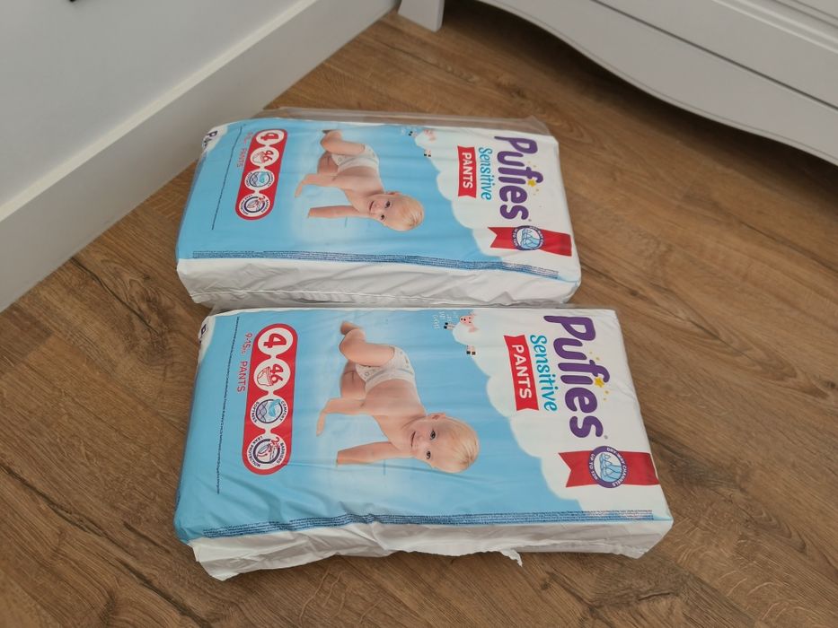 Pufies sensitive pants 4 памперси