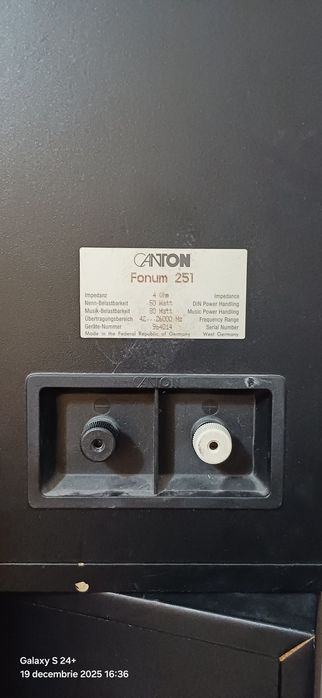 Boxe Canton Fonum 251