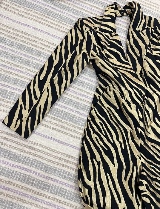 Вечерний жакардовый комбинезон Asos