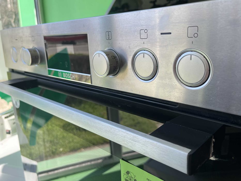 Фурна за вграждане Bosch HEA513BS1, Серия 4 с индукционен плот