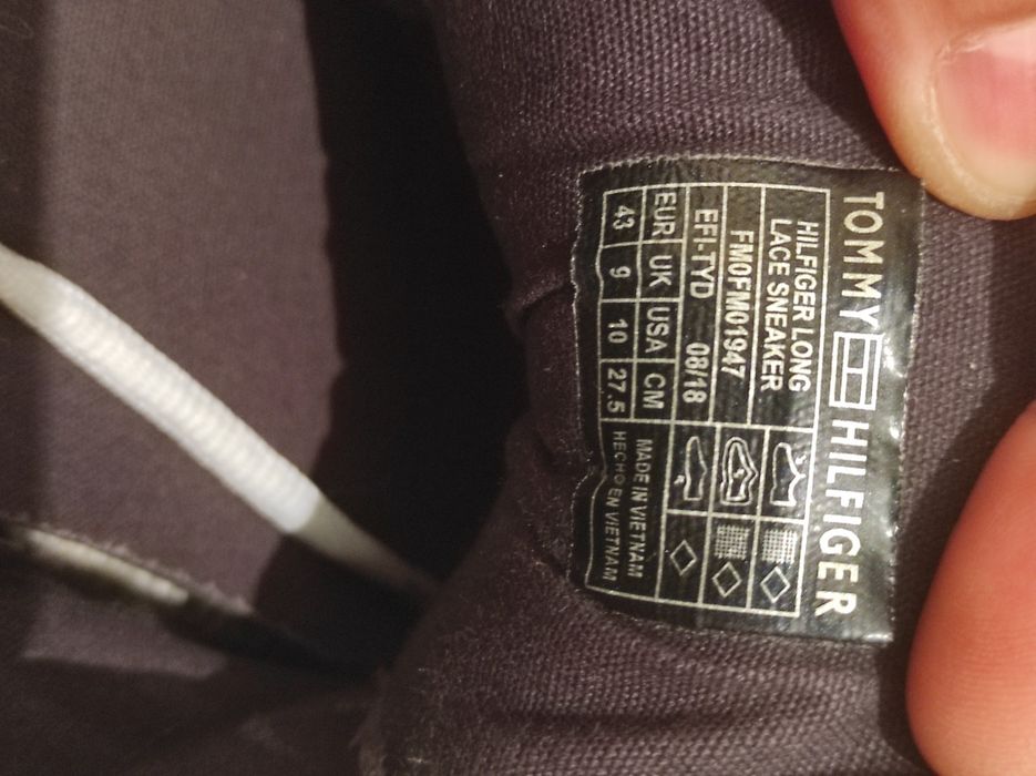 Кеды Tommy Hilfiger оригинал.