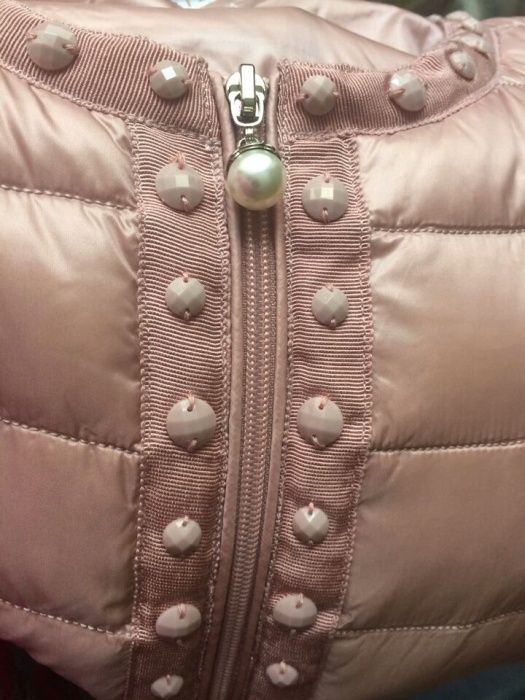 Ново с етикет дамско яке 90% гъши пух С М олекотено