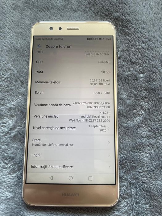 Telefon Huawei P10 lite