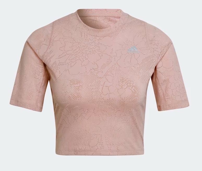 Тениска розова adidas M