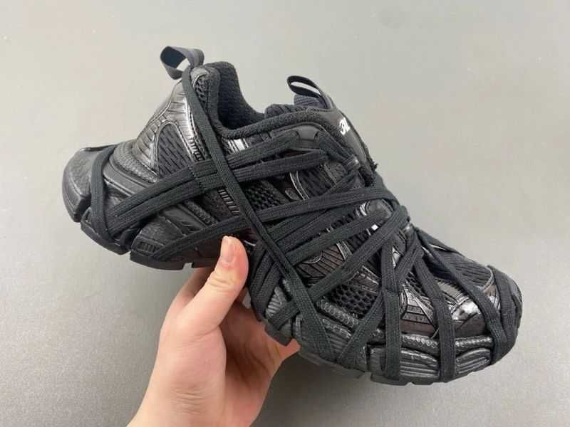 Balenciaga 3XL Black Mesh Black