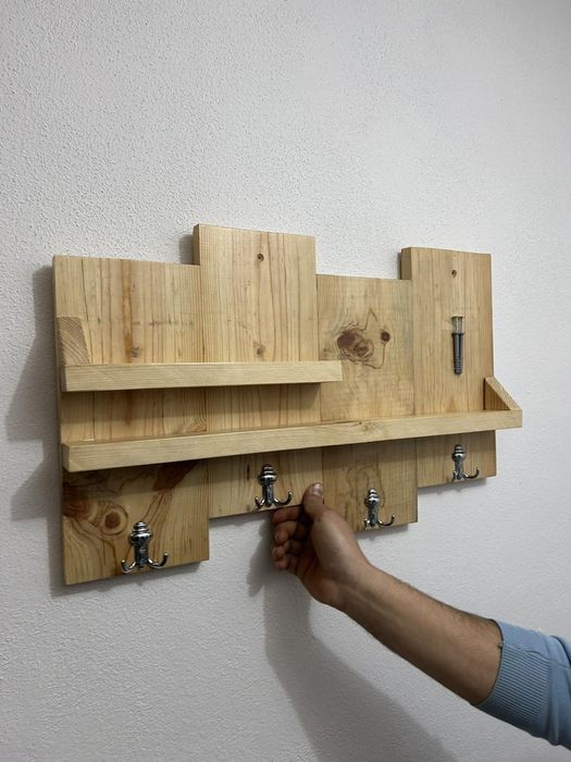 Дървена Закачалка