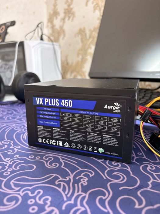 Блок питание AeroCool Vx Plus 450w