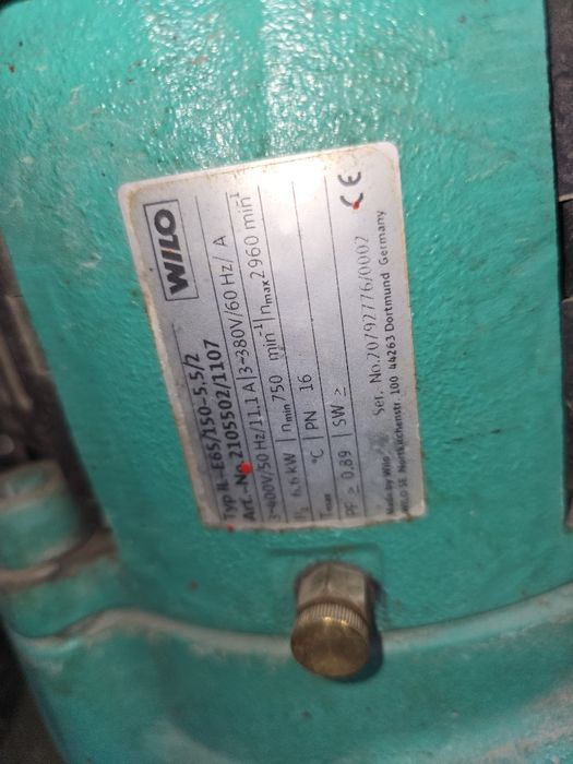 Вилло 65 /150 Willo 5.5 квт насос