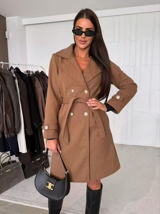 Palton stofă, căptușeală,noua colecție Italia