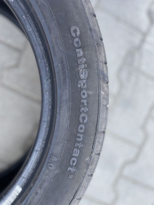 2x 225/50R17 CONTINENTAL ContiSportContact5