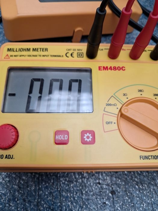 Milliohm Meter EM 480C