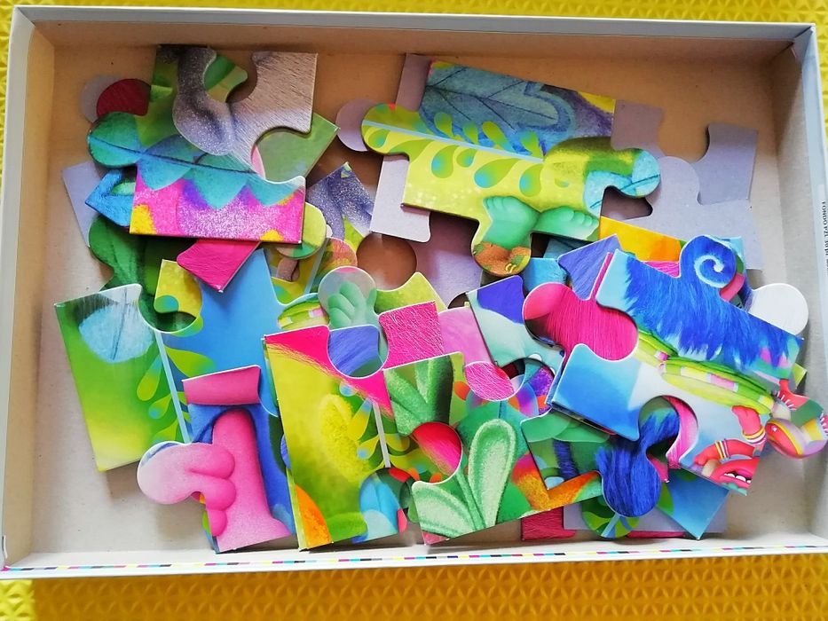 Детски пъзели Тролчета, Анна и Елза, Том и Джери Самолетите,Спайдърмен