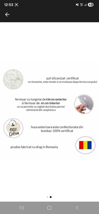 Perna multifunctionala gravide Kidizi® Inga XXL On the Swing, husa bum