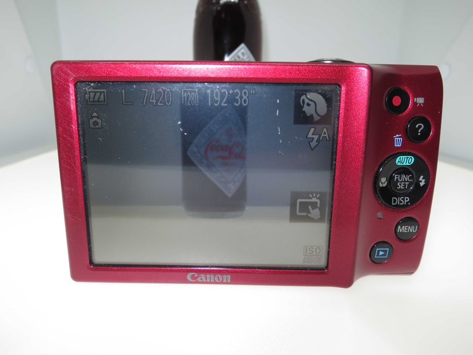 Canon PowerShot A3400 червен компактен цифров фотоапарат камера отличе