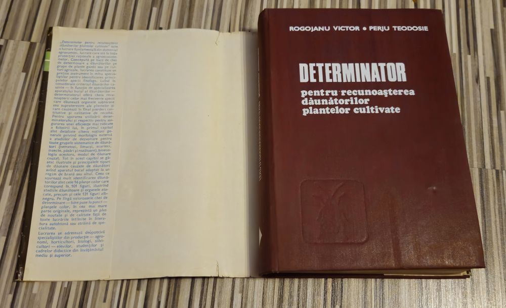 Determinator pentru recunoașterea dăunătorilor plantelor cultivate