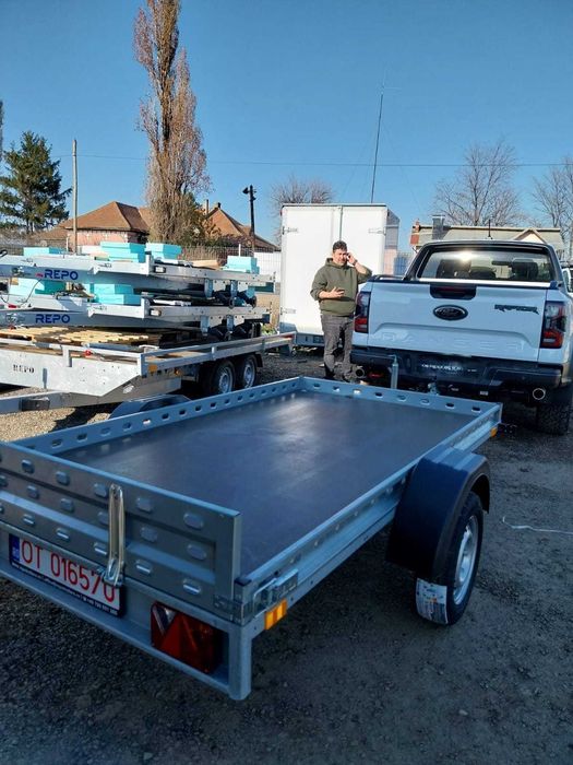 Remorcă REPO Transport ATV 2600 X 1350 Basculabilă 750 Kg