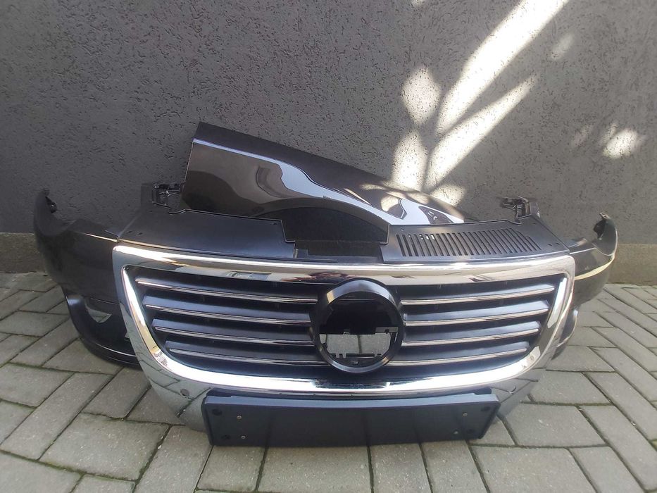 Bara & Grila & Aripa Fata Dreapta VW Passat B6 2005-2011 Vopsita Maro