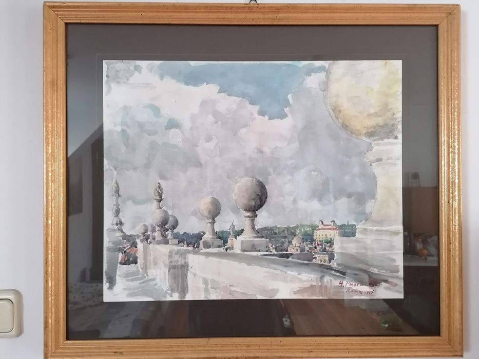 Acuarelă Alexandru Phoebus