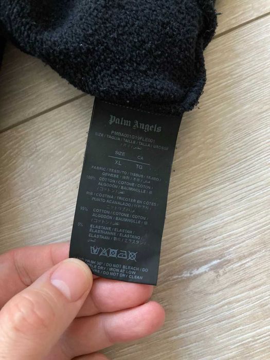 ОРИГИНАЛНА Palm Angels LONDON мъжка блуза фланела XL Over Size