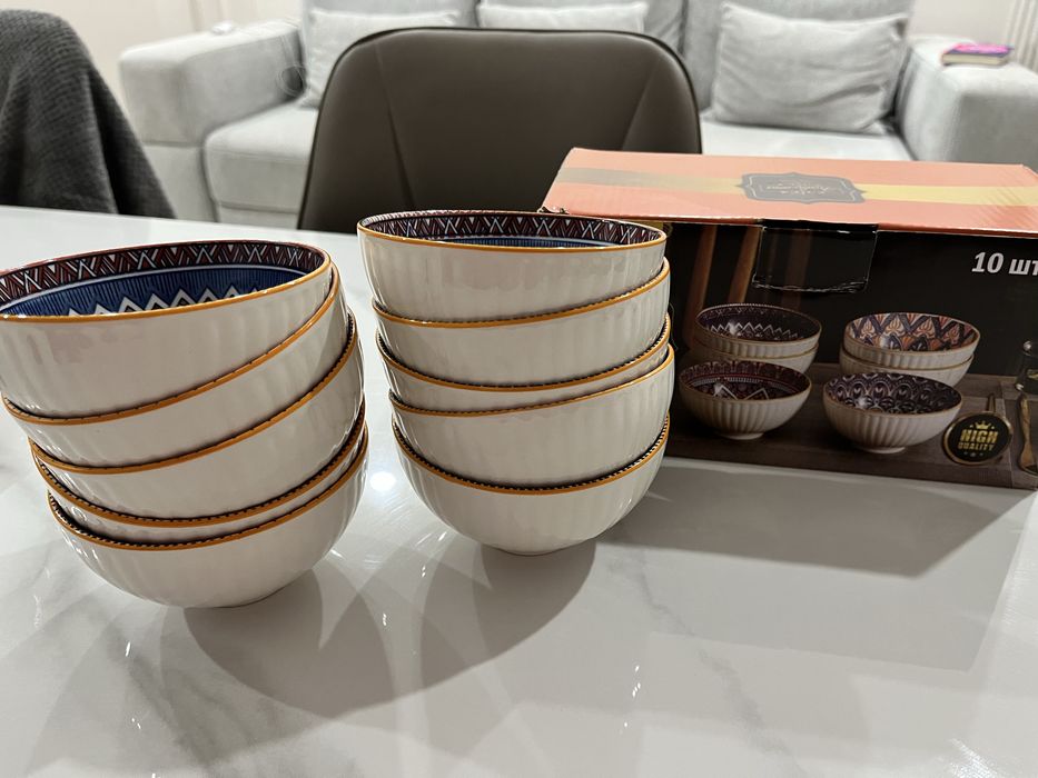 Пиала -кесе 10 шт новый