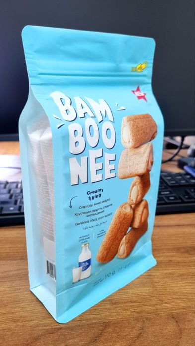 Paket flat bottom zip-lock