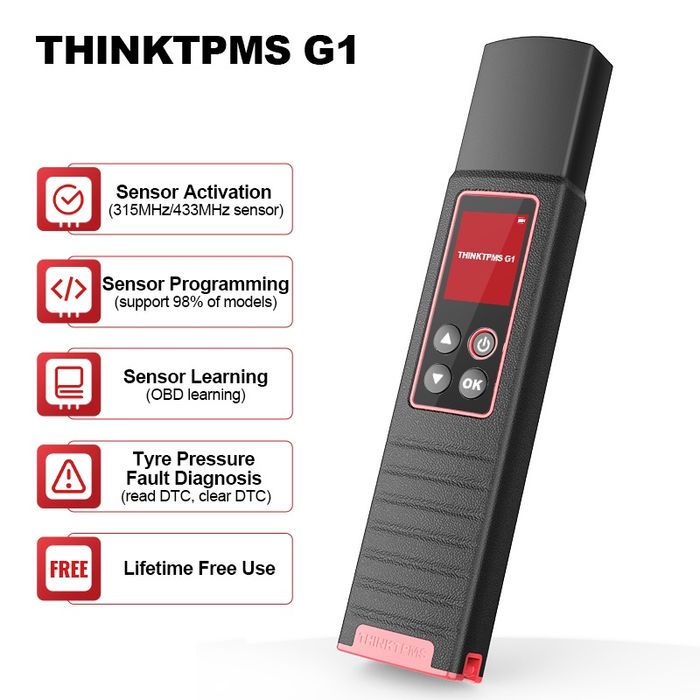 Промо цена!THINKCAR G1 TPMS инструмент за диагностика на налягането в