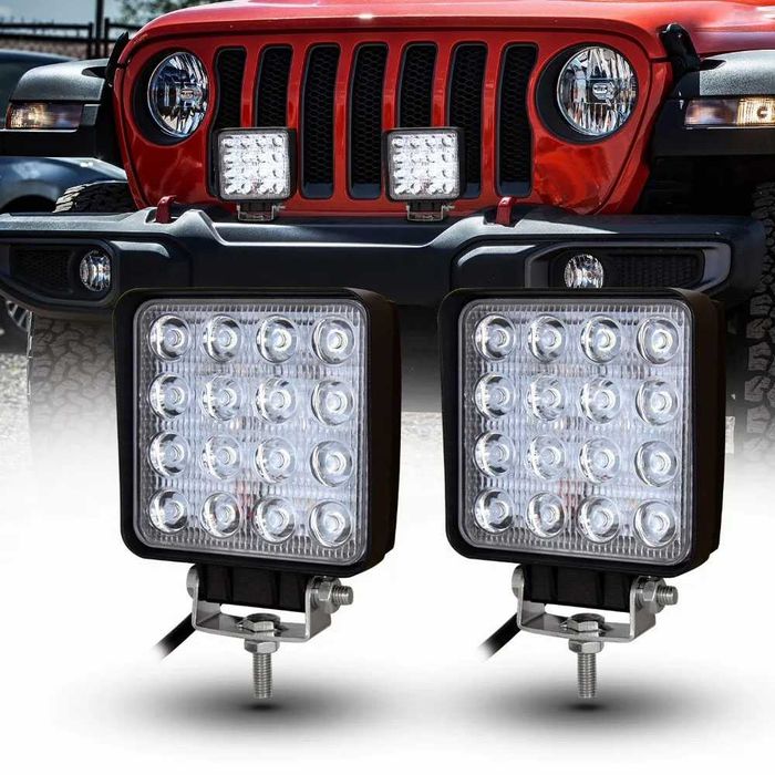 Висок Клас 48W ЛЕД LED Диоден Халоген Боен Фар Светлина за Задна