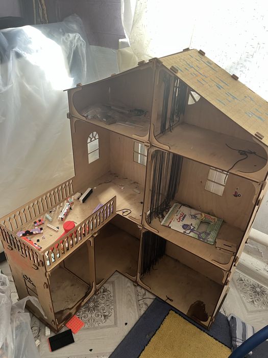 Продам кукольный домик из натуральных материалов