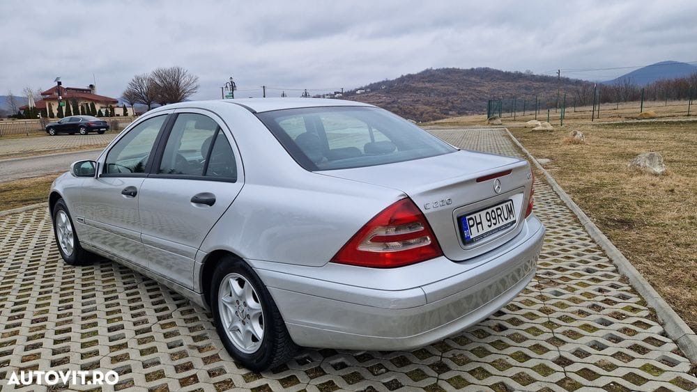 Mercedes C220 CDI Dublu Climatronic Fara Rugina Piele 158.000Km