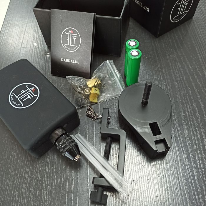 Kit complet coil building – Daedalus Pro + Coil Jig + Coil Master + sârme